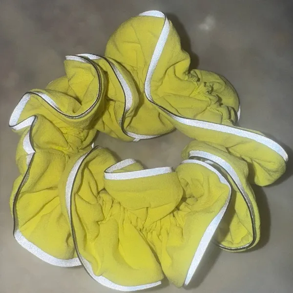 Lululemon Athletica Yellow Hair Scrunchie - Image 3