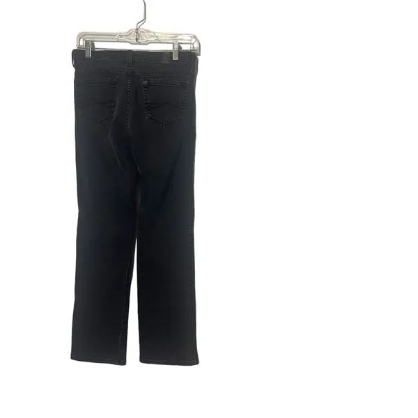 Aura Women's Size 28 Western Black Denim‎ Straight Leg Jeans - Image 4