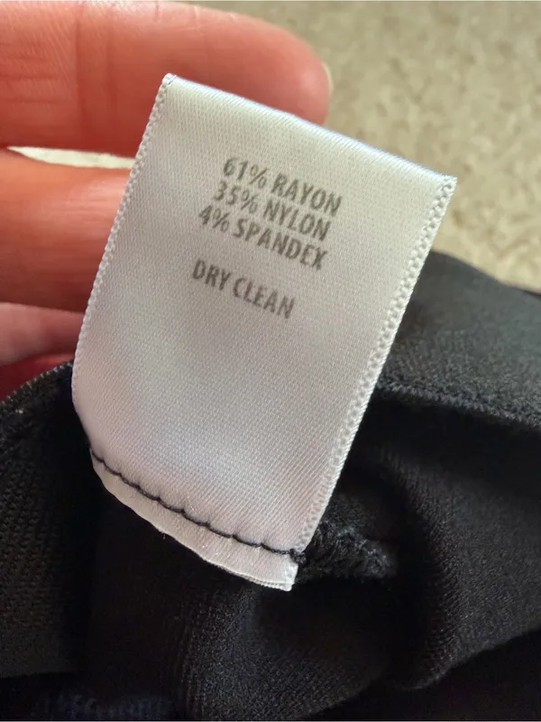 Bailey 44 Pfeifer‎ Black Pull-On Skinny Pants Leggings Size Large - Image 5