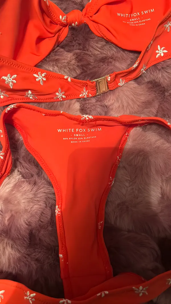 white fox bikini  - Image 3