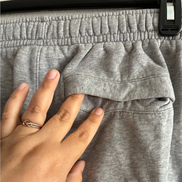 Nike Sportswear Club Fleece Joggers Sweatpants Light Grey S - Image 8
