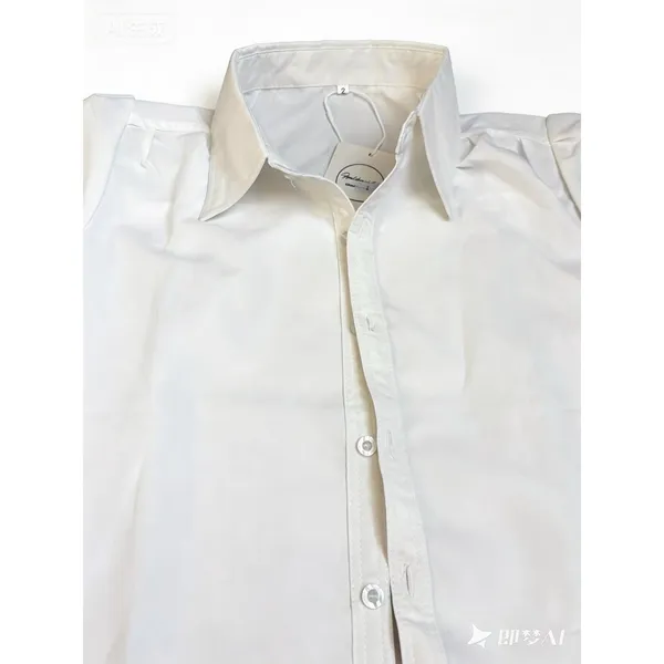 White French Puff Sleeve Blouse Women Button Up‎ Shirt Summer Top fits Size xs - Image 5