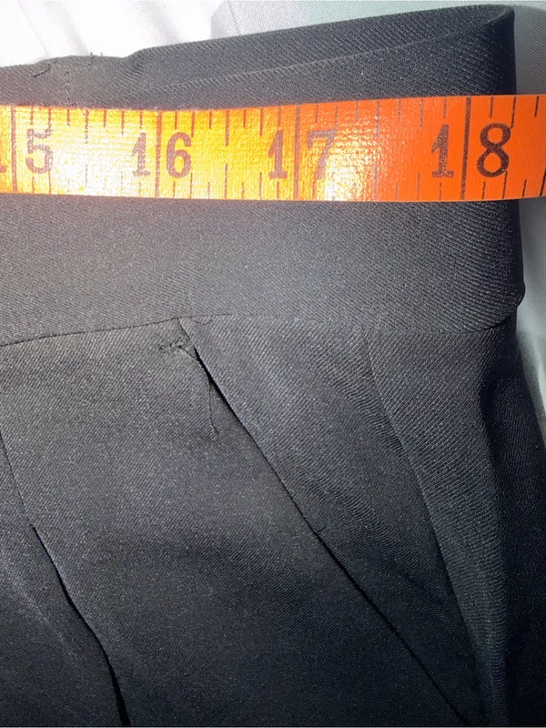 French Connection Black Pleated Wide Leg Pants NWT - Image 6