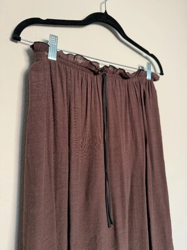 Brown FairyCore long Skirt  - Image 2