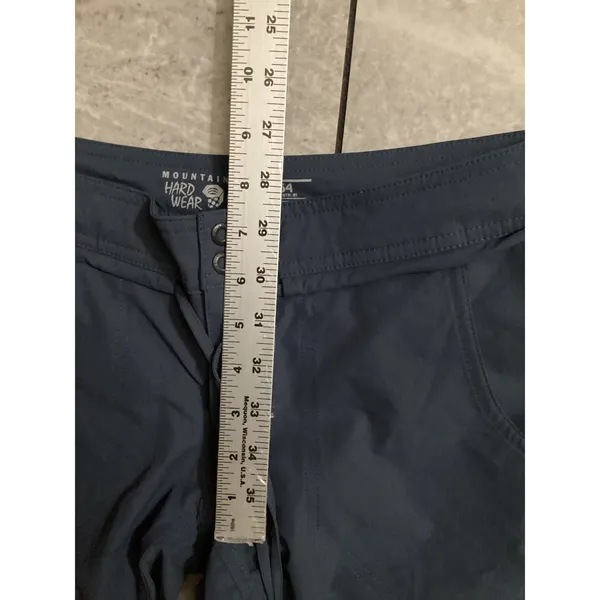 Mountain Hardwear Dynama Pants Womens 2/34 Gray Hiking Outdoor Travel Stretch - Image 4