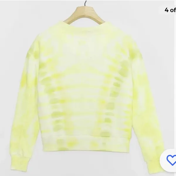 Pilcro Anthropologie Elayna Tie-Dye Sweatshirt Size XL NWT - Image 4