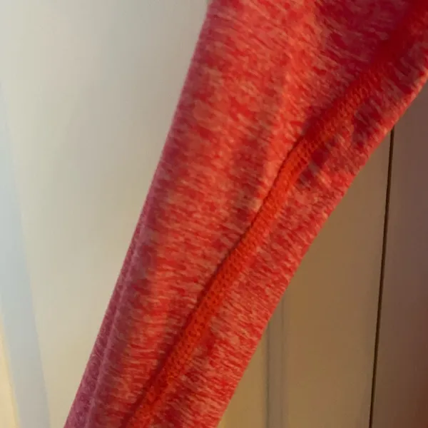Pink Marled Nike Running Dri-Fit Quarter Zip Activewear Top - Image 5