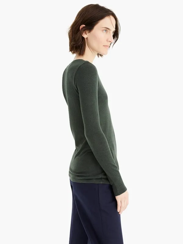 NWT J. Crew Size Large Light Pink Crew Neck Lightweight Soft Sweater Top NEW - Image 5