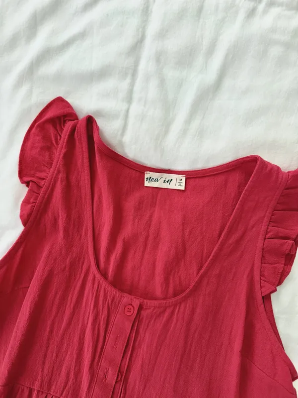 Mini romper Red Size M - Image 2