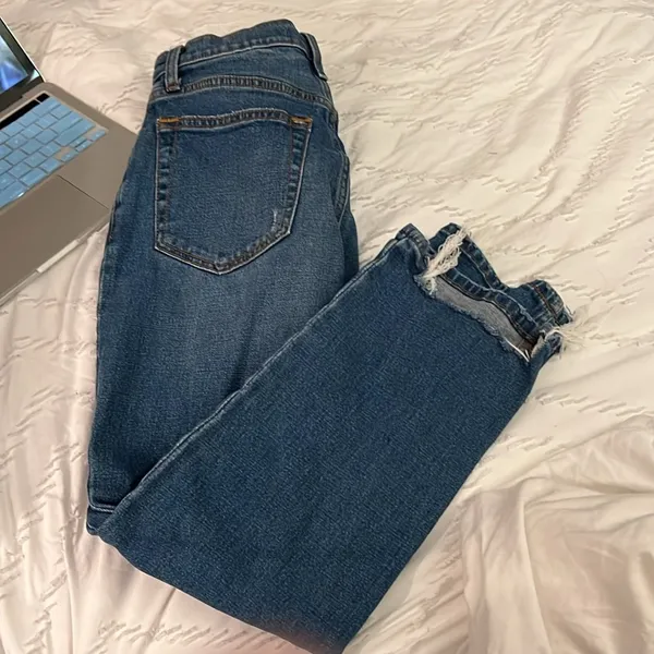 Abercrombie ankle straight ultra high rise jean - Image 2