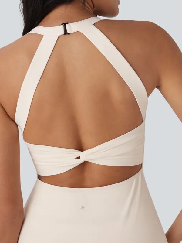 Halara SoftlyZero™Airy Backless Twisted Cool Touch Dance Active Dress-Easy peezy - Image 4