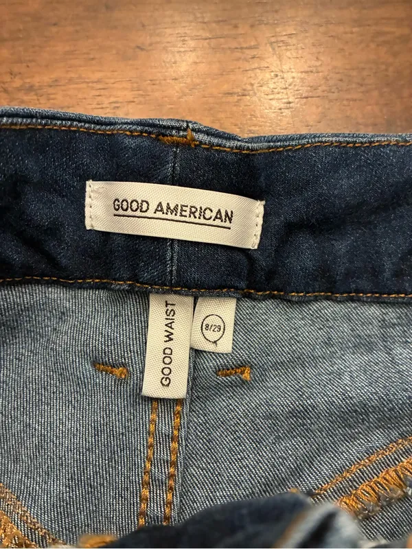 Good American Good Waist 8 29 Skinny Jeans Blue - Image 2