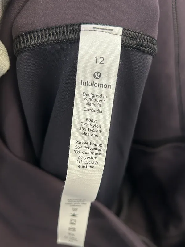 NEW Wunder Train HR Tight 28" Size 12 Black Authentic - Image 3