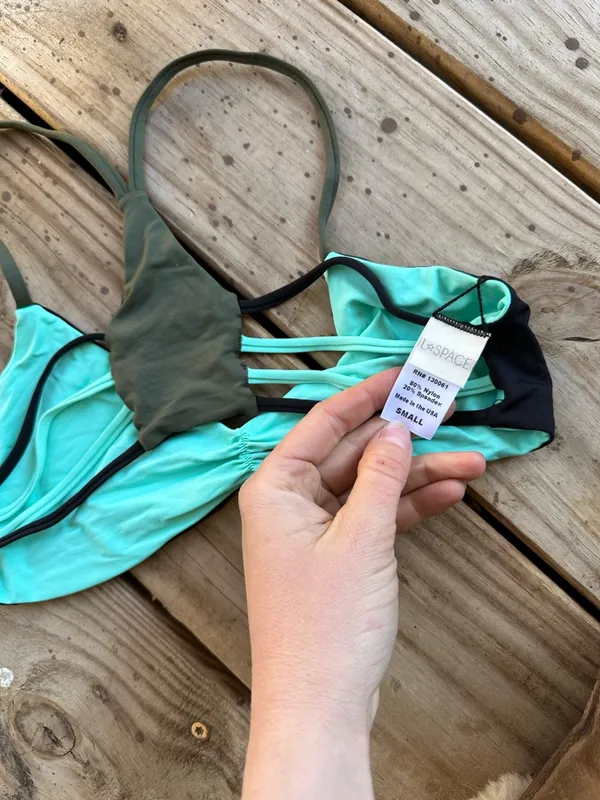 NWOT L*Space Low Down bikini top - Image 4
