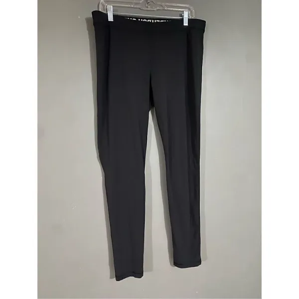 Under Armour Black Heat Gear Pull On Leggings Size XL NWOT - Image 2