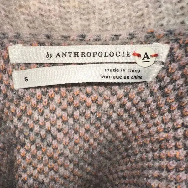 Anthropologie Emmy leopard spot cowl pullover thick sweater - Image 5