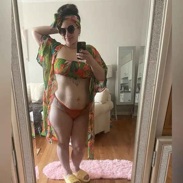 Boohoo Tropicana Three Piece Beach Co-ord Set MD - Image 2