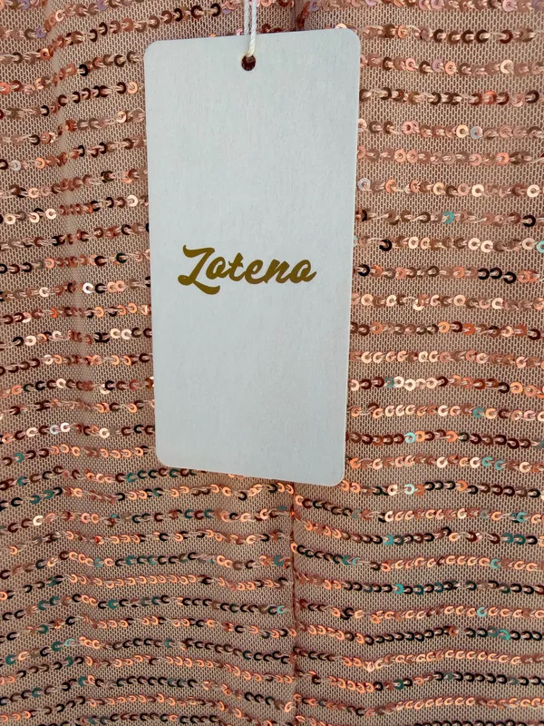 Latena Sequin Prom Dress 6 Pink - Image 7