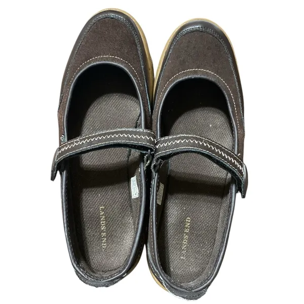 Lands End Mary Jane’s size 8 1/2 leather - Image 4