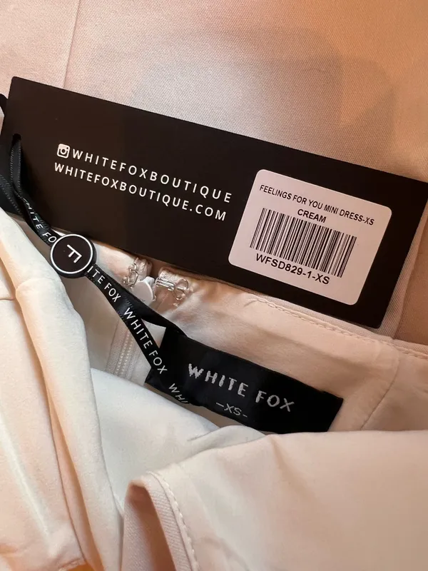 White fox feelings for you dress - Image 6
