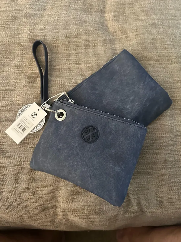 CLX by Christian Lacroix double slim pouch wristlet - Image 4