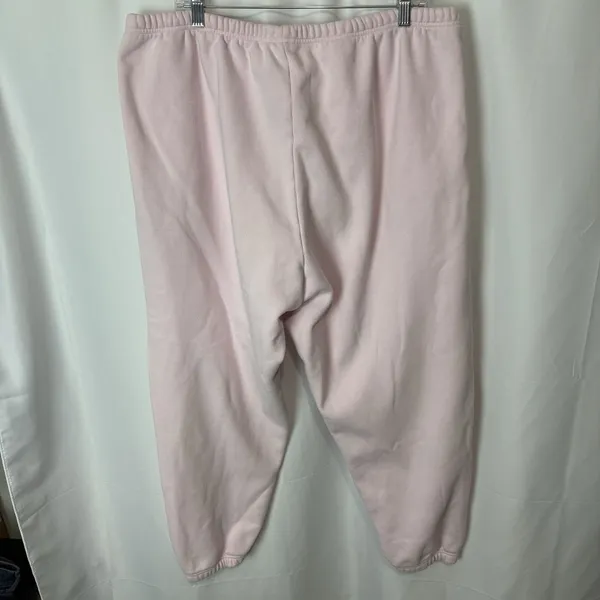 Skims Womens Light Pink Sweatpant Joggers 2X Comfy Cozy Lounge - Image 7