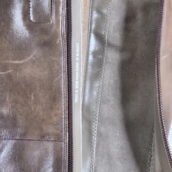 ECCO Hobart 25MM Riding Boots Women's 40 9-9.5 Brown Leather Knee High Buckle - Image 11