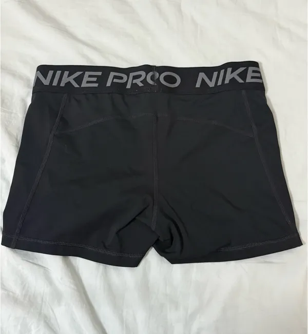 Black 3” Nike Pros  - Image 2
