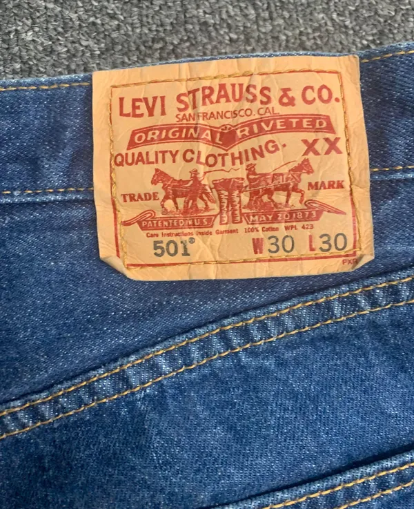 Vintage 501 Levi shorts - Image 3