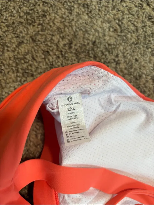 Running Girl Sports Bra size 2XL - Image 4