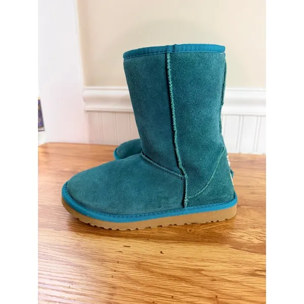 RARE UGG Australia Classic Tall 5815 Pacific Teal Turquoise Sheepskin Boots 5 - Image 7