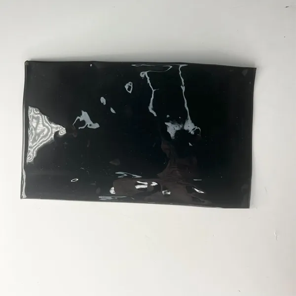 Sephora Transparent Clear MakeUp Toiletry Travel Wet Clutch Bag Black New - Image 5