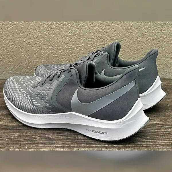 Nike Women’s Air Zoom Winflo 6 Cool Grey Color Shoes Size- 12 - Image 8