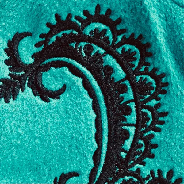 Bob Mackie Embroidered Vest - Image 9