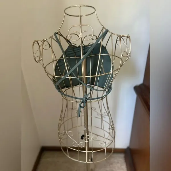 Aerie Padded Crop Top Size S Green - Image 8