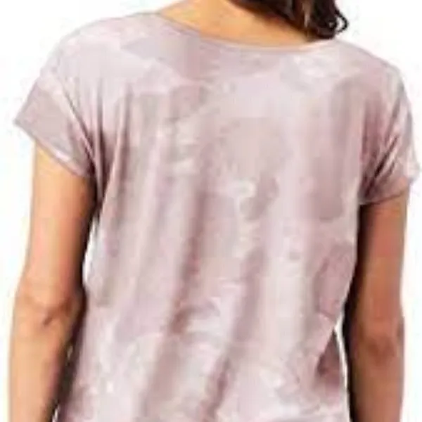Alternative Women's Size XL Scoop Neck T-Shirt Short Sleeve Blush‎ Dreamstate - Image 2