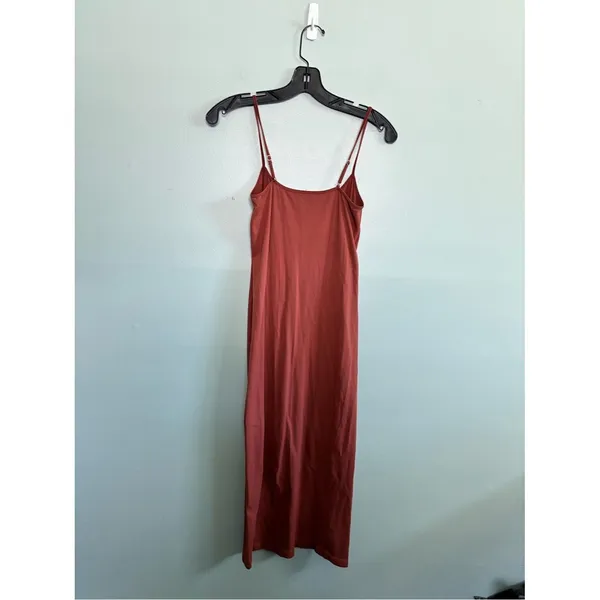 Intimately Free People Seamless bodycon Burnt Orange Stretch Dress M/L - Image 5