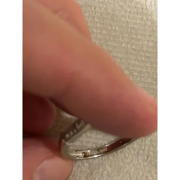 Ring band 925 sterling silver unique cute size 6 - Image 4