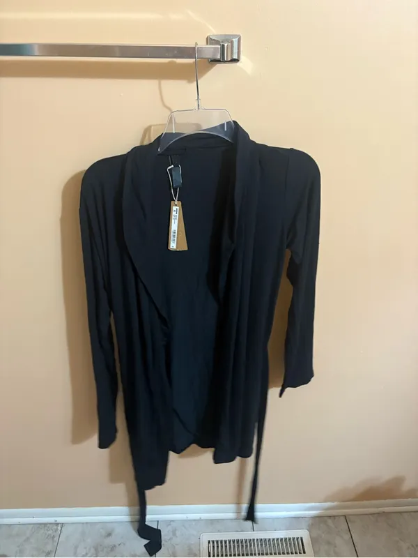 NWT Skims Sleep Short Robe in Onyx - Image 4