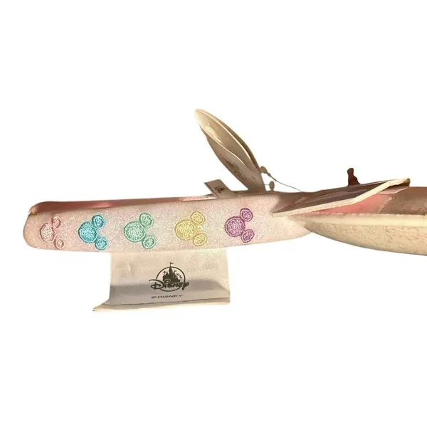 NWT Disney Resorts Pastel Disneyland Marquee Sparkling White Ear Headband 3-2026 - Image 2