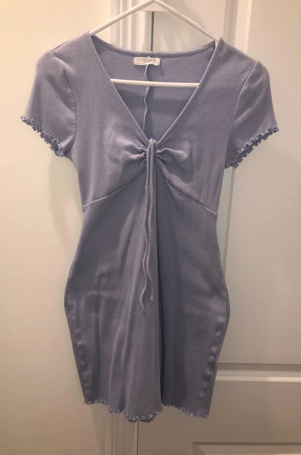 Lush Clothing Light Blue Dress - Image 2