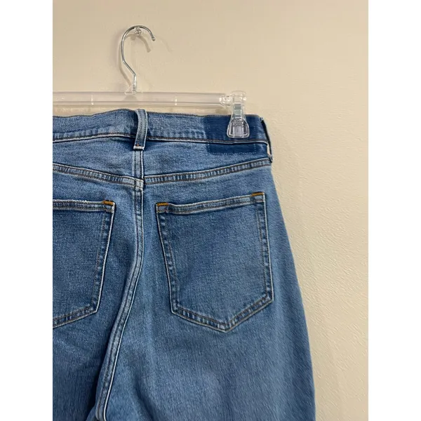 Abercrombie Curve Love Ultra High Rise Ankle Straight Jeans Size 26/2‎ - Image 6