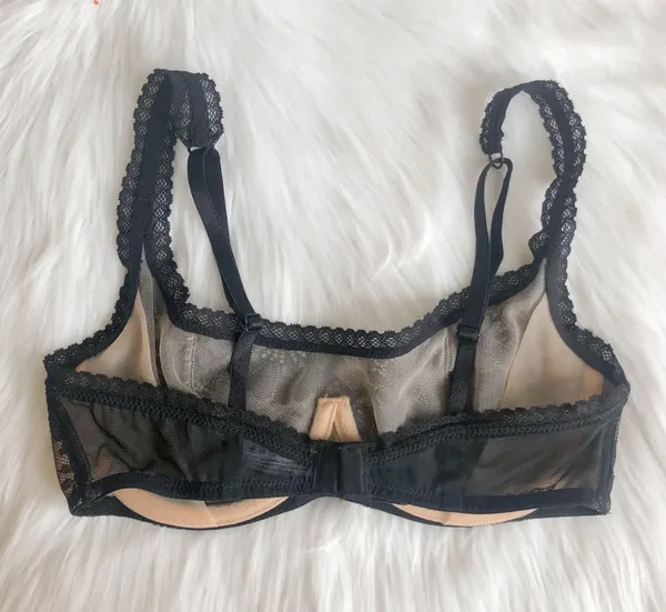 Adore Me black lace underwire bra, brand new with out tags - Image 5