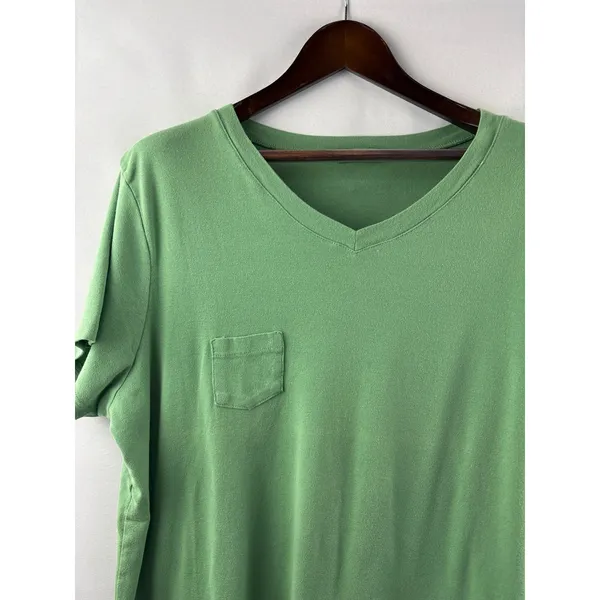 Women’s Fresh Produce Size 2X Sage Green T-Shirt - Image 2