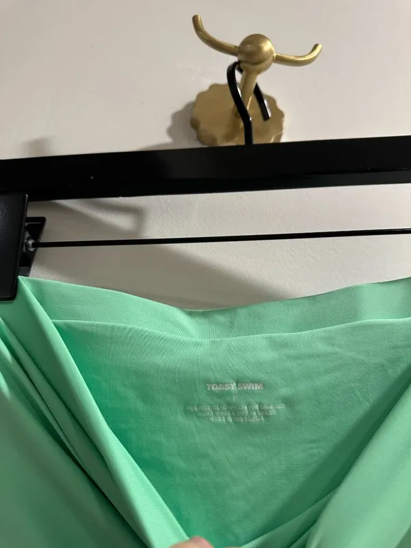 TOAST SWIM x Free People Tube One Piece Swimsuit in Luna Moth Size Medium NWT - Image 6