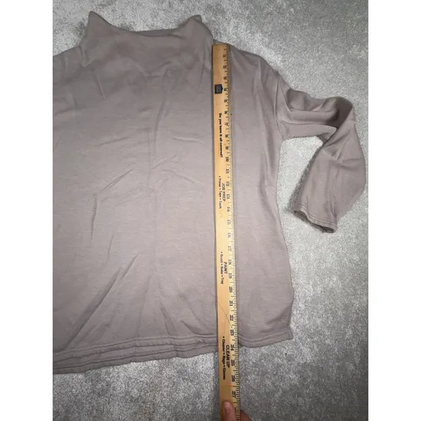 womens‎ free fly mock neck sweatshirt Medium - Image 7