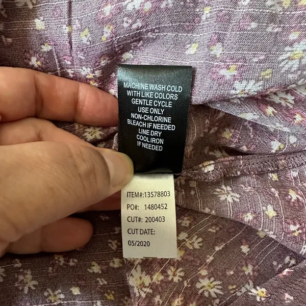 Torrid Purple Lindsay Button-Front Dolman Top Size 3 or 3X or 22-24 - Image 8