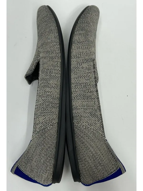 Rothy’s the loafer shoes Women’s Size 11.5 Color Taupe Heather Gray Slip On - Image 9