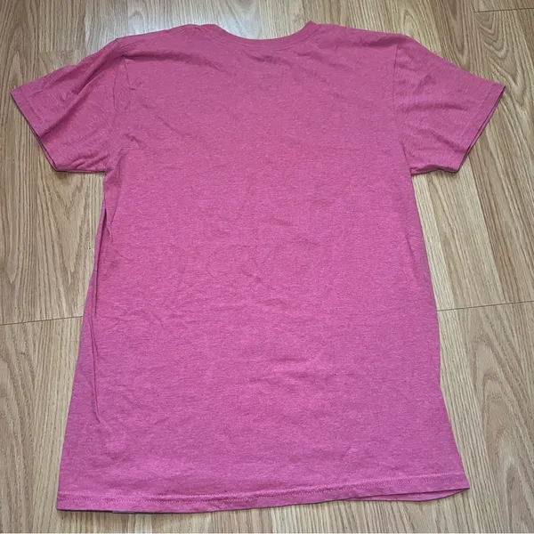 Disney Mickey Ears‎ Pooh Bear TShirt Women’s Small Red Walt Disney World Collage - Image 5