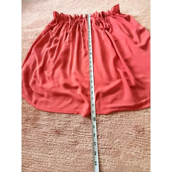 ASOS Design Coral Flowy Cami Tunic Top Size US 4 EU 36 Swing Sleeveless - Image 4